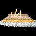 Real Fyre 30" G21 Contemporary Burner with Fyre Glass/Gems Real Fyre Dreamwood Living