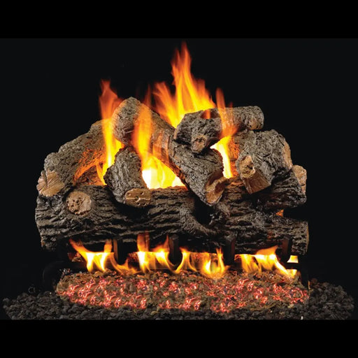 Real Fyre 42" Royal English Oak Designer Vented Gas Log Set Real Fyre Dreamwood Living