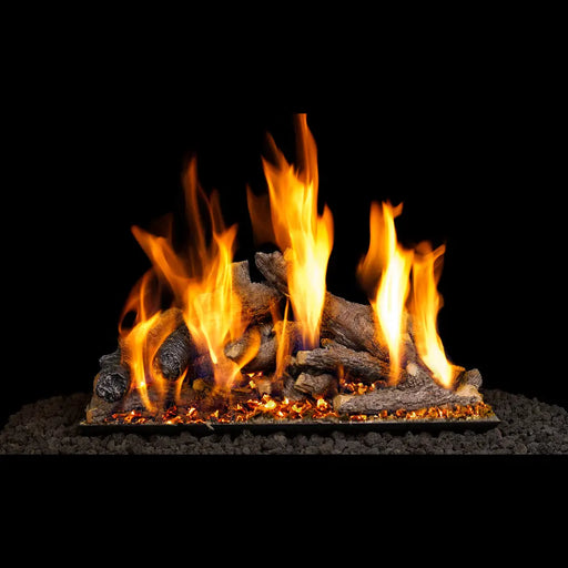 Real Fyre 30" Shoreline Designer Oak Vented Gas Log Set Real Fyre Dreamwood Living