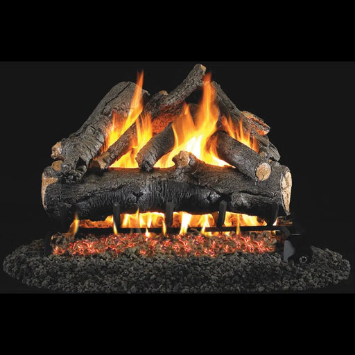 Real Fyre 24" Designer Series Rugged Forest Split Vented Gas Log Set Real Fyre Dreamwood Living