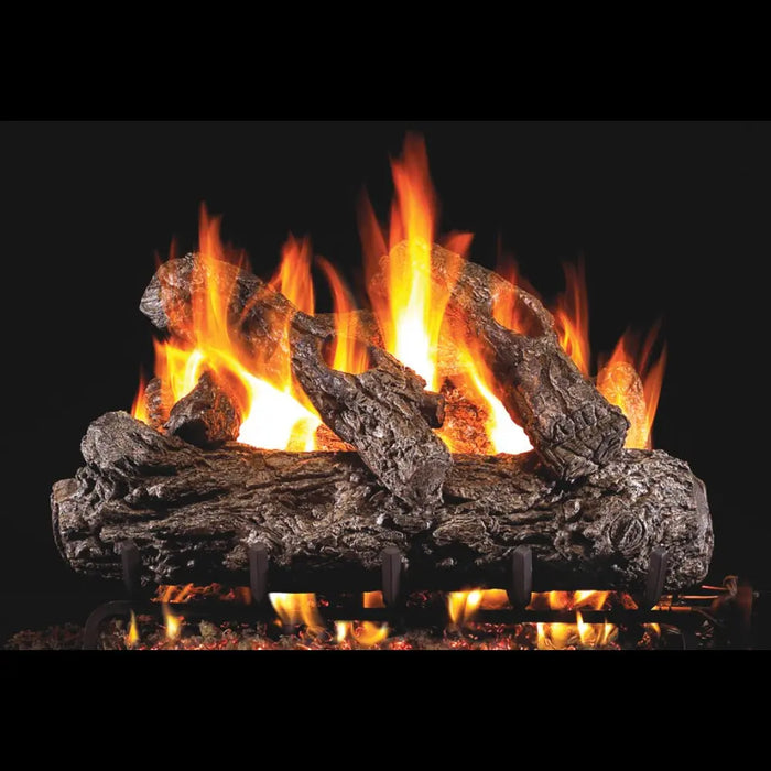 Real Fyre 42" Classic Series Rustic Oak Vented Gas Log Set Real Fyre Dreamwood Living