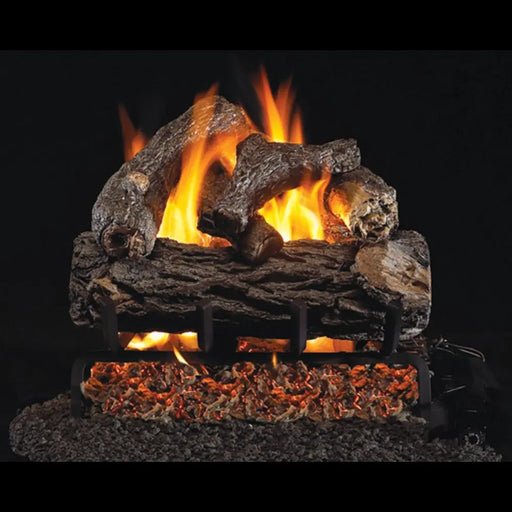 Real Fyre 60" Golden Oak Designer Plus Vented Gas Log Set Real Fyre Dreamwood Living
