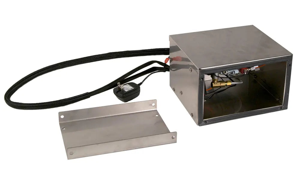 EPK-2M-AD electronic valve with pilot assembly, steel mounting box and bracket