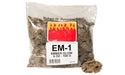 bag of Ember Glow embers with a loose clump beside it