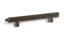 cast iron gas log lighter bar with two feet