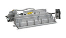 stainless steel ODG15 outdoor burner, angled view on white