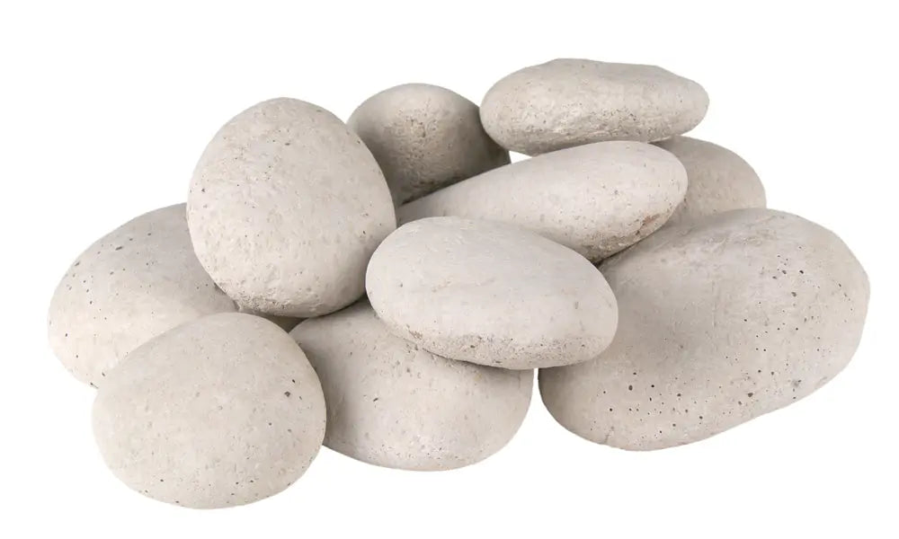 ivory river rock stones