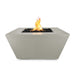 The Outdoor Plus OPT-RDNGFRC50 Redan 50" GFRC Concrete Square Gas Fire Pit