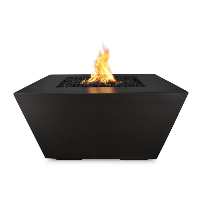 The Outdoor Plus OPT-RDNGFRC50 Redan 50" GFRC Concrete Square Gas Fire Pit