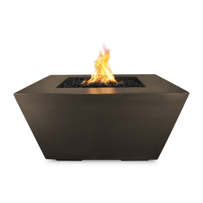 The Outdoor Plus OPT-RDNGFRC50 Redan 50" GFRC Concrete Square Gas Fire Pit