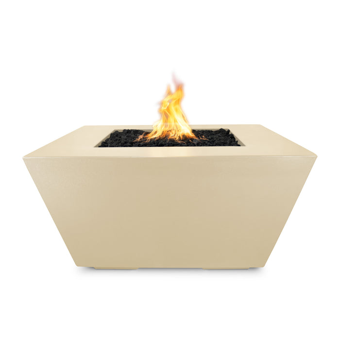 The Outdoor Plus OPT-RDNGFRC50 Redan 50" GFRC Concrete Square Gas Fire Pit