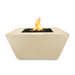 The Outdoor Plus OPT-RDNGFRC50 Redan 50" GFRC Concrete Square Gas Fire Pit