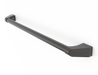 Wildfire Designer Finish refrigerator handle RH-CB in chrome black, angled view