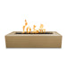 The Outdoor Plus OPT-RGLGFRC48 Regal 48" GFRC Concrete Rectangular Gas Fire Pit