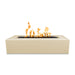 The Outdoor Plus OPT-RGLGFRC48 Regal 48" GFRC Concrete Rectangular Gas Fire Pit