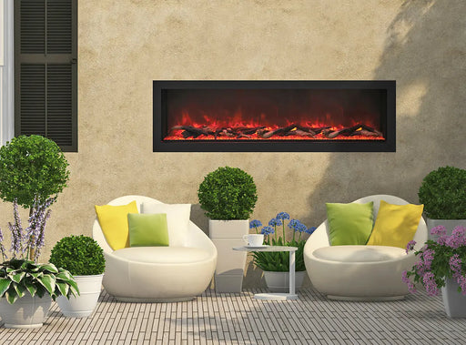 Remii Deep 45" Indoor/Outdoor Built-In Electric Fireplace Remii