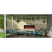 Remii by Amantii 45" Extra Slim Series Built-in Electric Fireplace with Black Steel Surround Amantii