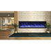 Remii by Amantii 45" Extra Slim Series Built-in Electric Fireplace with Black Steel Surround Amantii