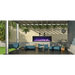 Remii by Amantii 55" Extra Slim Series Built-in Electric Fireplace with Black Steel Surround Amantii