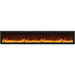 Remii by Amantii 55" Extra Slim Series Built-in Electric Fireplace with Black Steel Surround Amantii