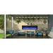 Remii by Amantii 65" Extra Slim Series Built-in Electric Fireplace with Black Steel Surround Amantii