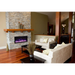 Remii by Amantii 65" Extra Slim Series Built-in Electric Fireplace with Black Steel Surround Amantii