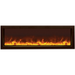 Remii by Amantii 65" Extra Slim Series Built-in Electric Fireplace with Black Steel Surround Amantii