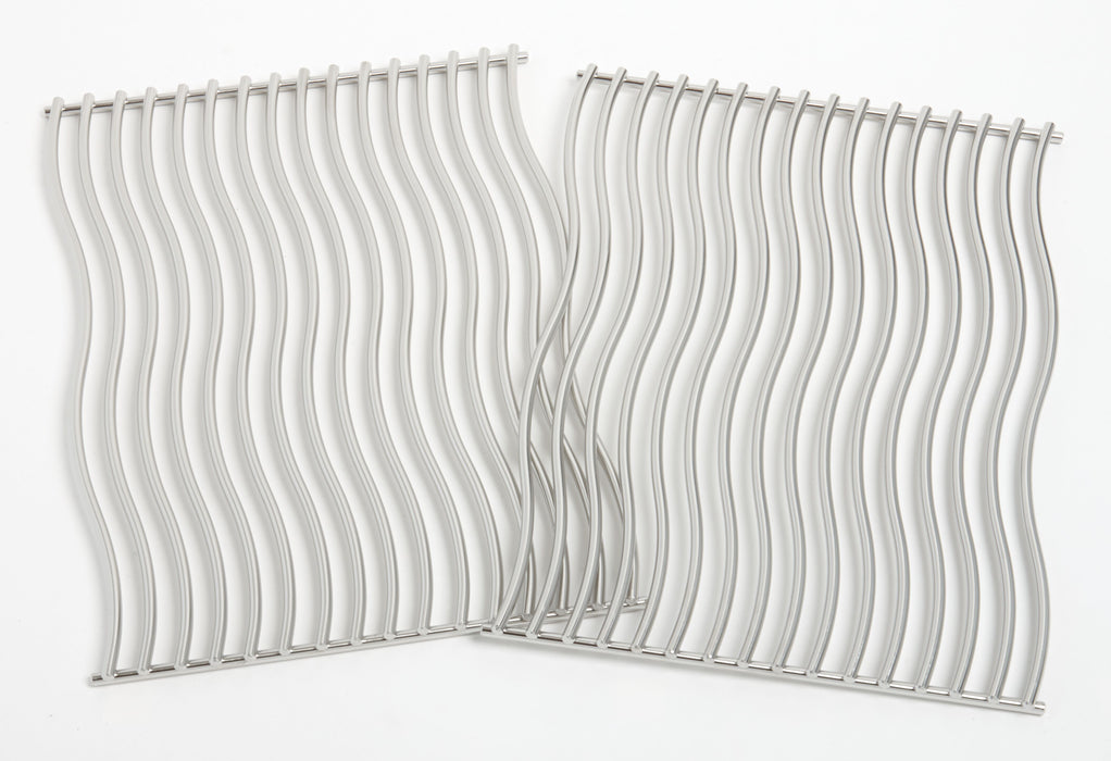 Two Stainless Steel / Cast Iron Cooking Grids for LEX 485 – with cooking grids