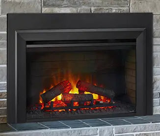 SimpliFire 35" Traditional Built-In Electric Fireplace Insert SimpliFire