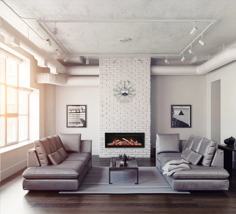 Amantii Symmetry Smart Indoor/Outdoor Electric Fireplace Amantii