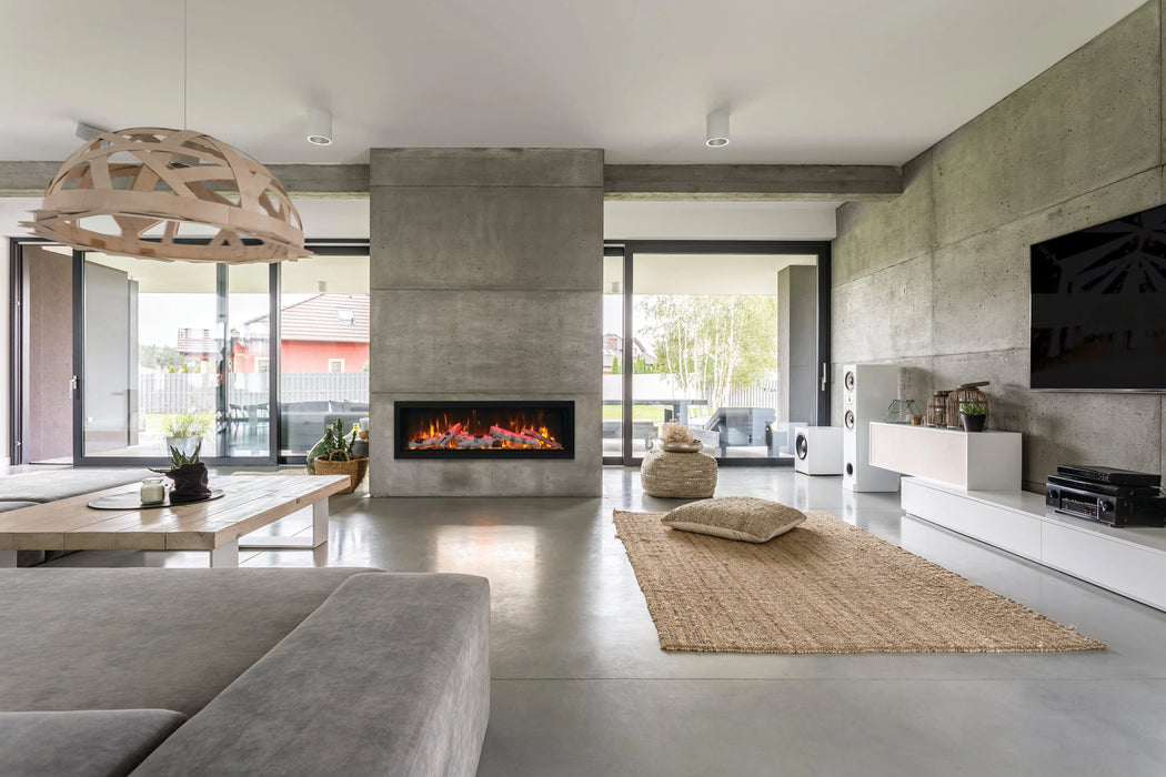 Amantii Symmetry Smart Indoor/Outdoor Electric Fireplace Amantii