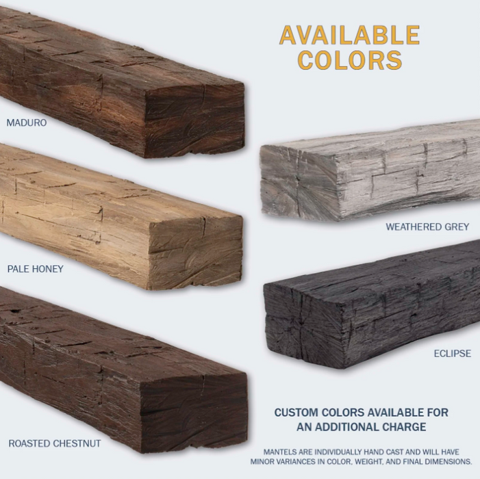 Lexington Hayloft Beam Series Fireplace Non-Combustible Mantel