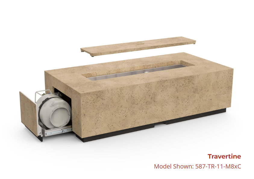 American Fyre Designs Legend Long LP Select Firetable