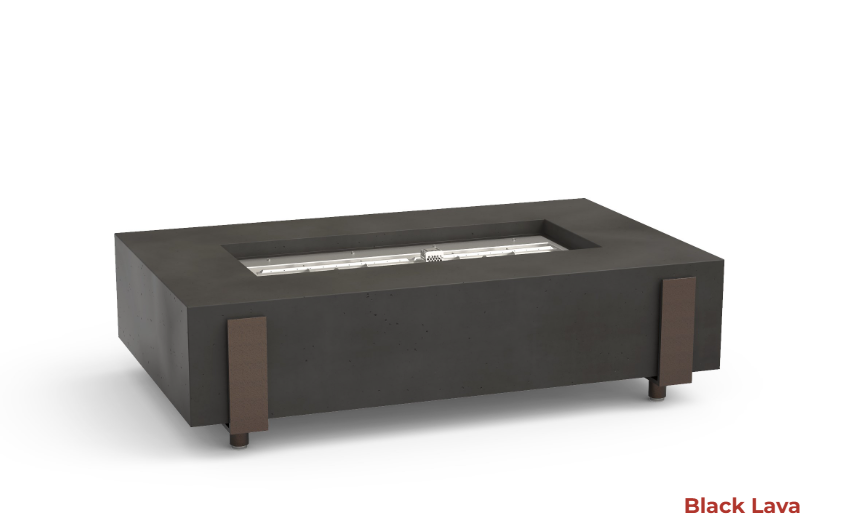 American Fyre Designs Iron Long Saddle Firetable