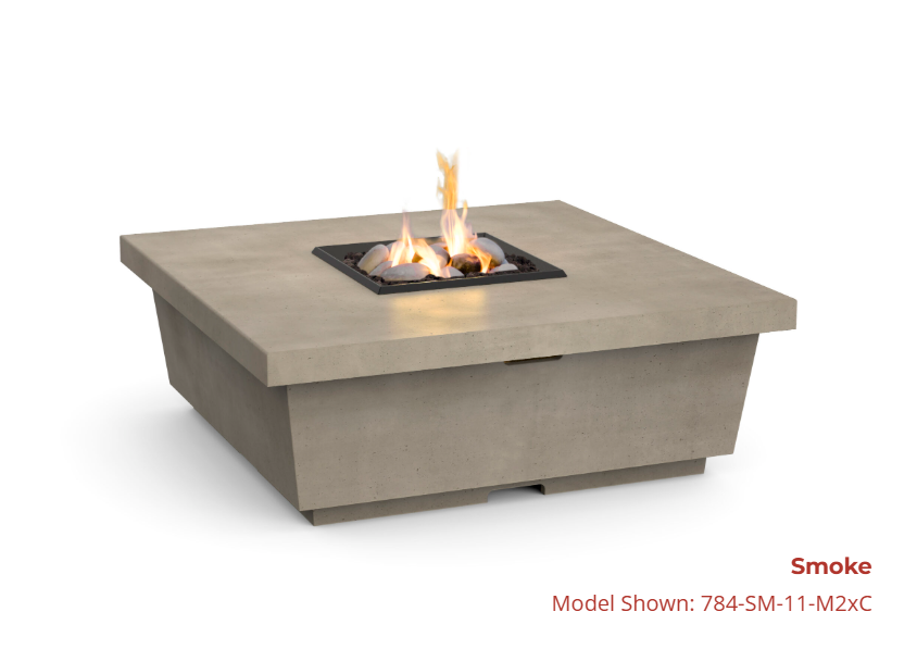 American Fyre Designs Contempo Square Firetable