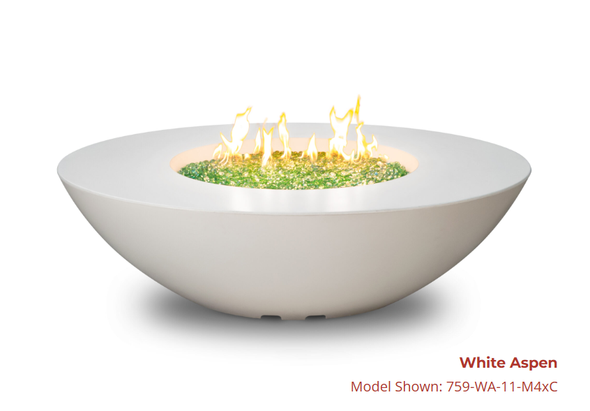 American Fyre Designs Calais Oval Firetable
