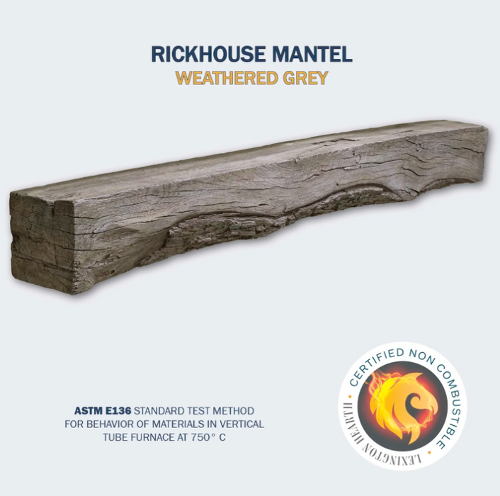 Lexington Rickhouse Series Fireplace Non-Combustible Mantel