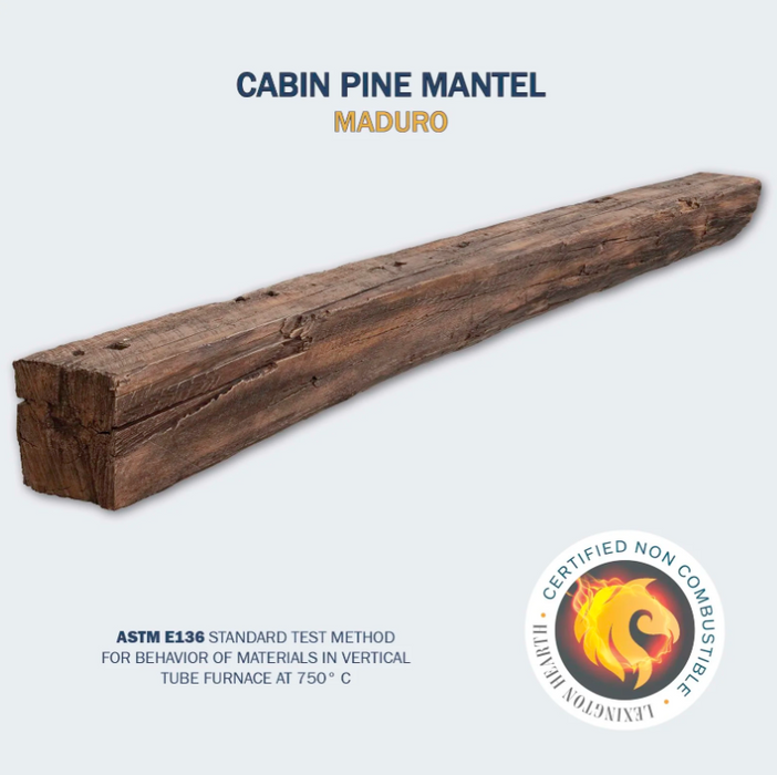 Lexington Cabin Pine Series Fireplace Non-Combustible Mantel