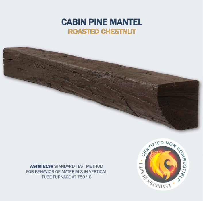 Lexington Cabin Pine Series Fireplace Non-Combustible Mantel