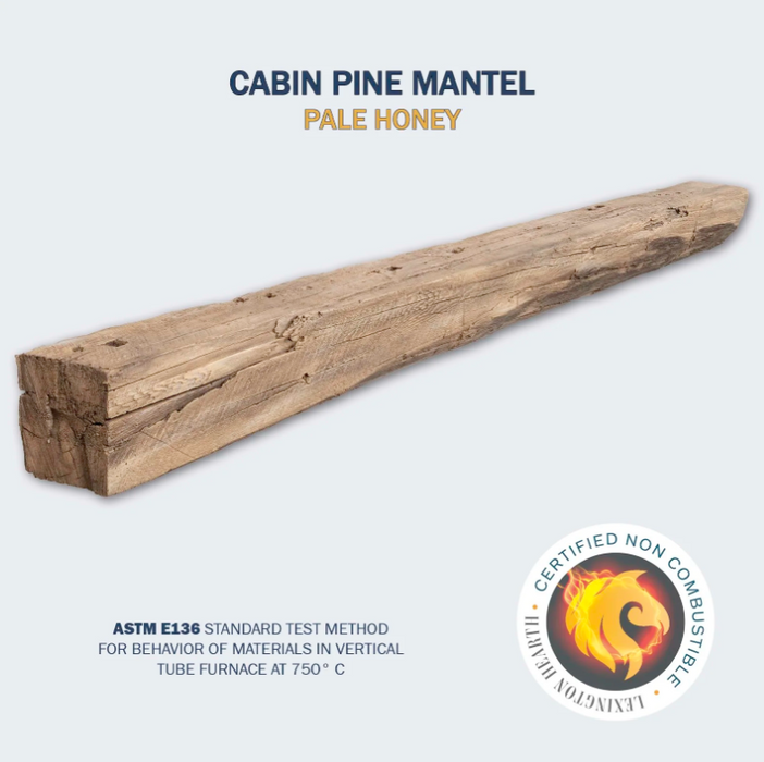 Lexington Cabin Pine Series Fireplace Non-Combustible Mantel