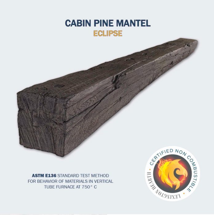 Lexington Cabin Pine Series Fireplace Non-Combustible Mantel