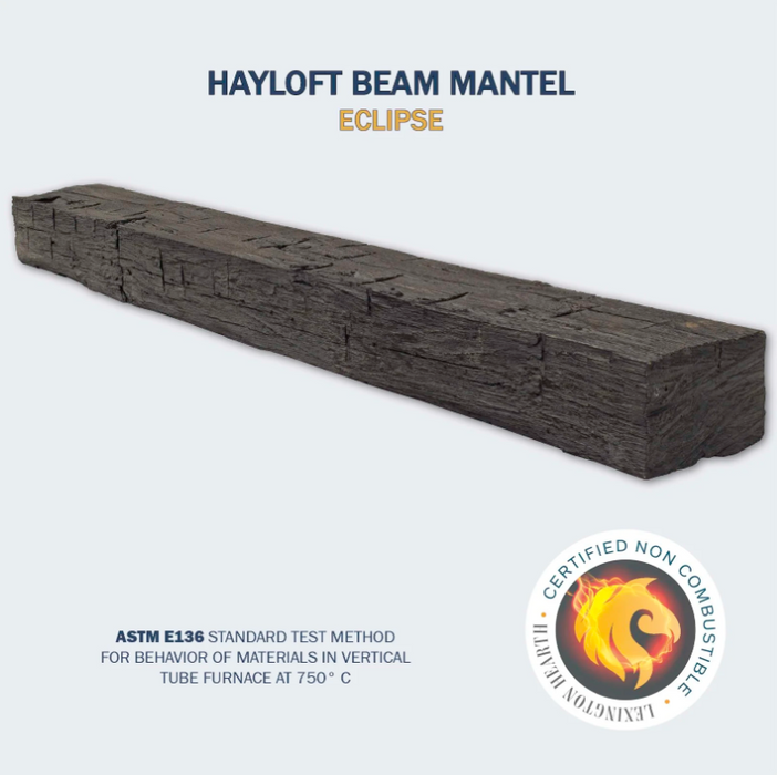 Lexington Hayloft Beam Series Fireplace Non-Combustible Mantel