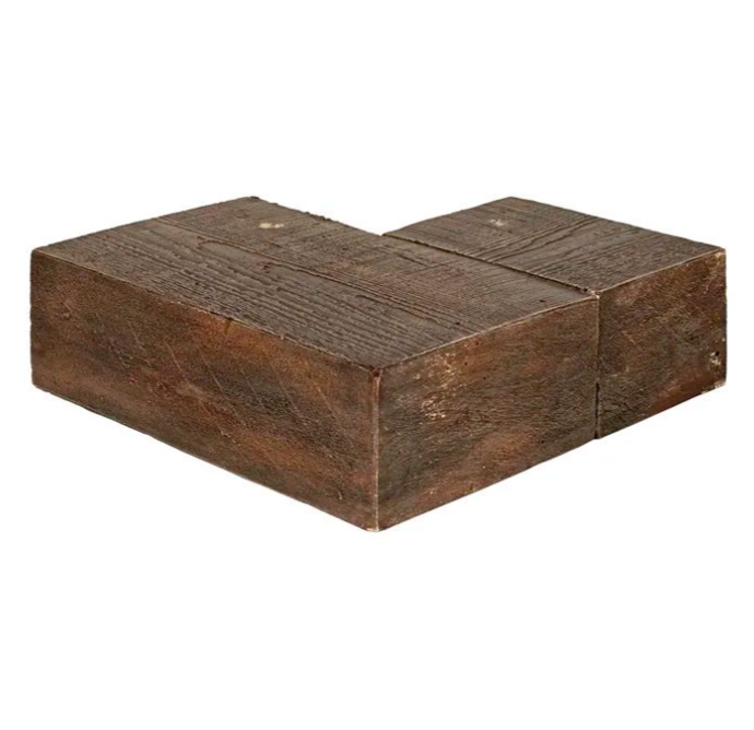 Lexington Flat Sawn Corner Mantel