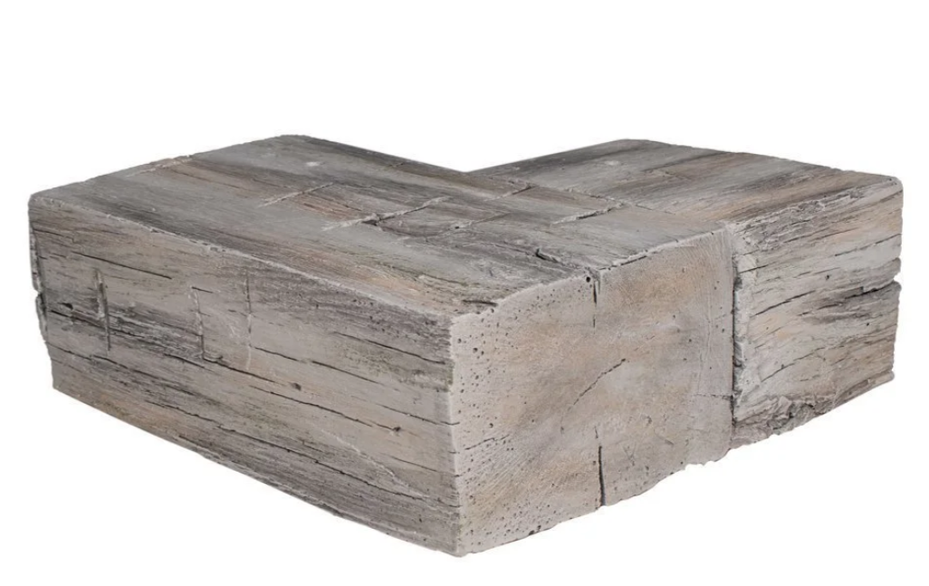 Lexington Hayloft Beam Corner Mantel