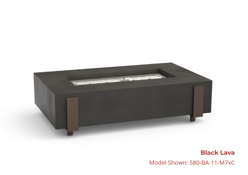 American Fyre Designs Iron Saddle Firetable