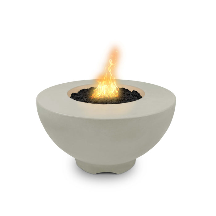 The Outdoor Plus OPT-SIENGFRC37 Sienna 38" GFRC Concrete Round Gas Fire Pit