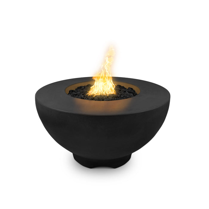 The Outdoor Plus OPT-SIENGFRC37 Sienna 38" GFRC Concrete Round Gas Fire Pit