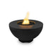 The Outdoor Plus OPT-SIENGFRC37 Sienna 38" GFRC Concrete Round Gas Fire Pit