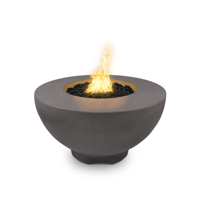 The Outdoor Plus OPT-SIENGFRC37 Sienna 38" GFRC Concrete Round Gas Fire Pit