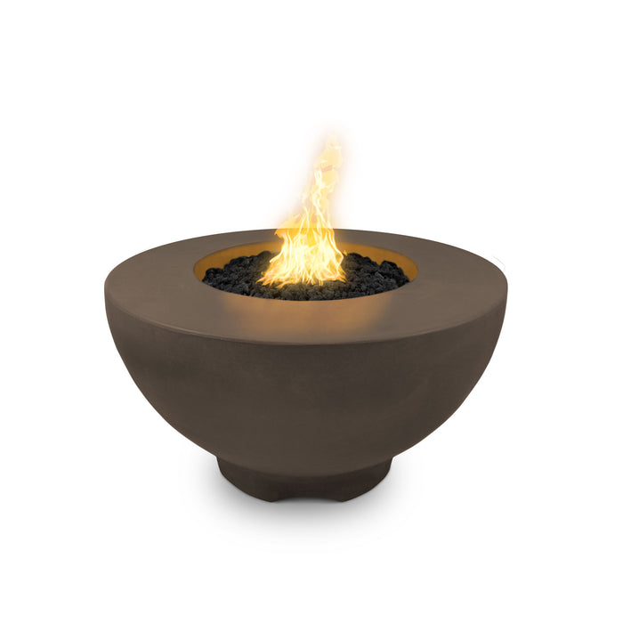 The Outdoor Plus OPT-SIENGFRC37 Sienna 38" GFRC Concrete Round Gas Fire Pit
